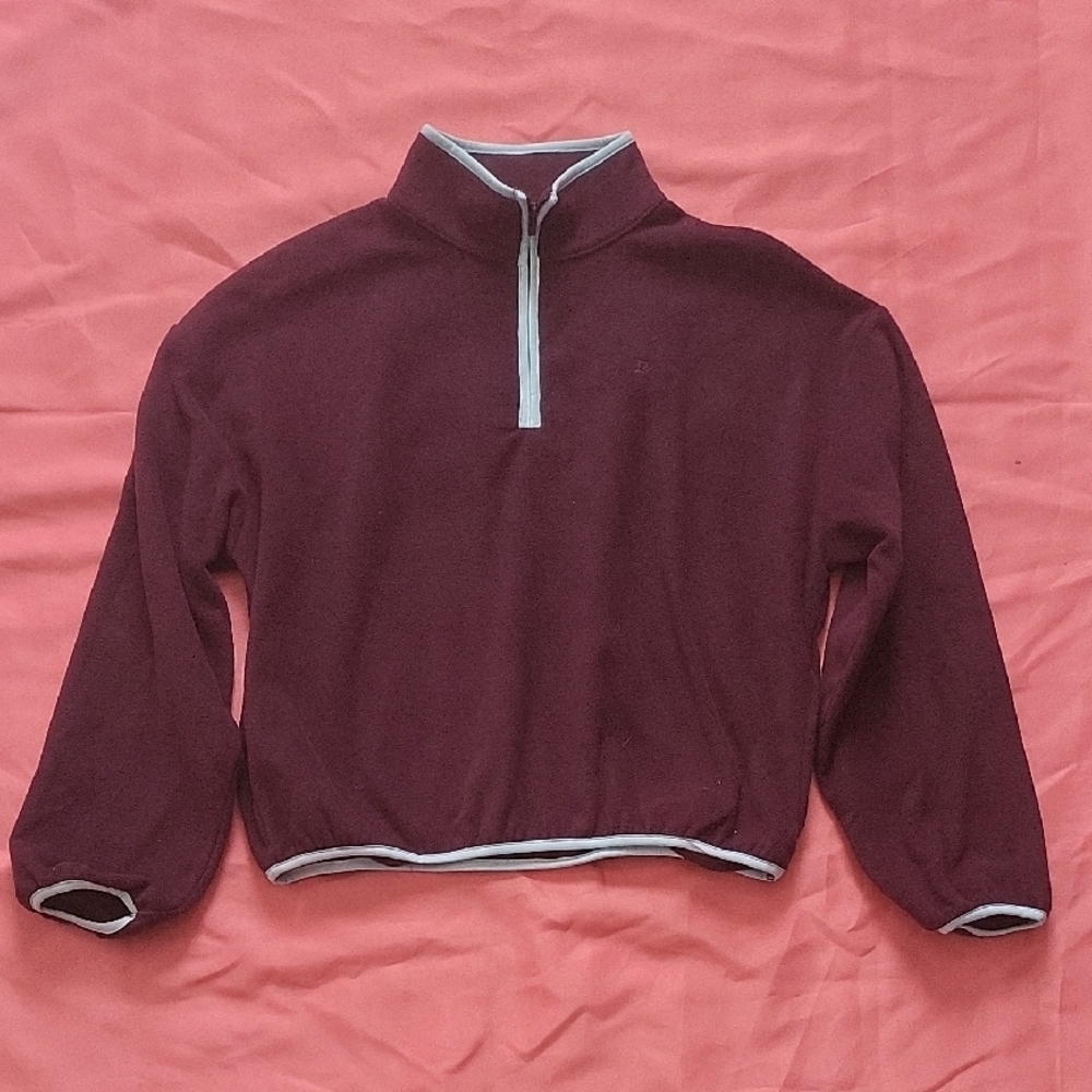 PINK Victoria's Secret Burgundy Pullover